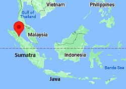 Medan, ubicación en el mapa