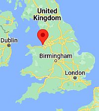 Liverpool, ubicación en el mapa