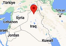 Mosul, ubicación en el mapa
