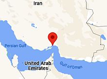 Bandar-e-Abbas, ubicación en el mapa