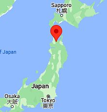 Aomori, ubicación en el mapa