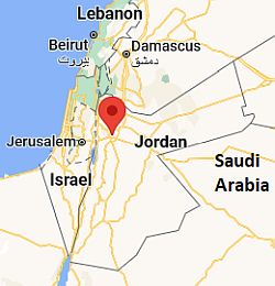 Amán, ubicación en el mapa