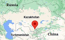 Shymkent, donde está