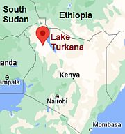 Lodwar, ubicación en el mapa