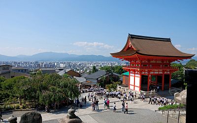 Templo Kiyomizu-dera y panorama