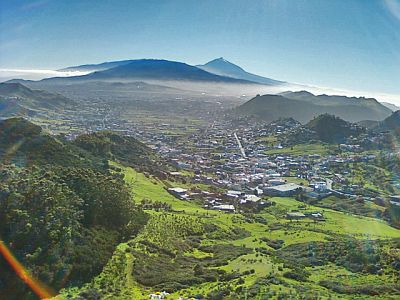 La Laguna, zona húmeda de Tenerife