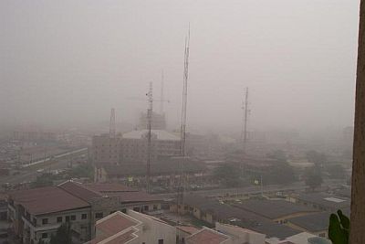 Harmattan en Lagos