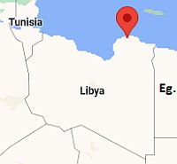 Al Baida, ubicación en el mapa