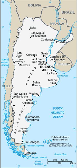 Mapa - Argentina