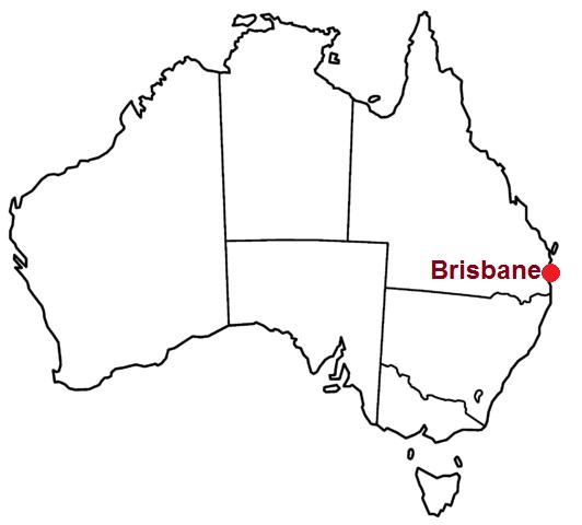 Brisbane, donde está