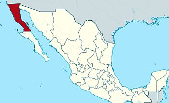 Baja California, donde se encuentra