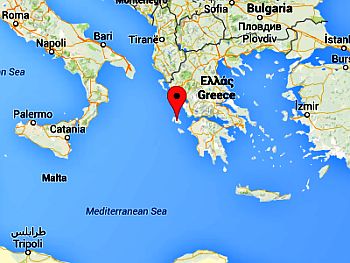 Cefalonia, donde está