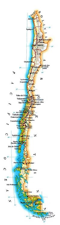 Mapa - Chile