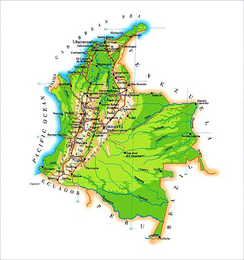 Mapa - Colombia