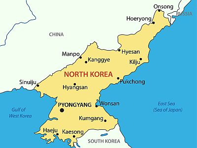 Mapa - Corea Del Norte
