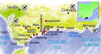 Costa española del sur