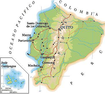 Mapa - Ecuador