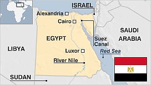 Mapa - Egipto