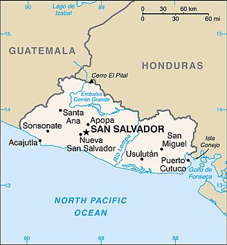Mapa - El Salvador