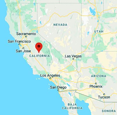 Fresno, ubicación en el mapa