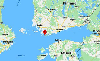 Hanko, ubicación en el mapa