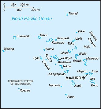Mapa - Islas Marshall