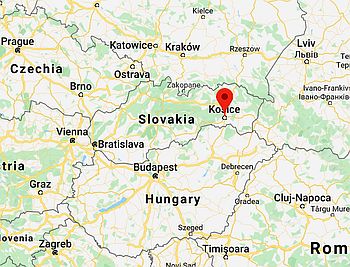 Košice, donde está