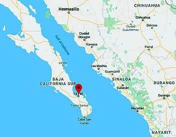 La Paz, ubicación en el mapa