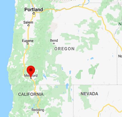 Medford, ubicación en el mapa