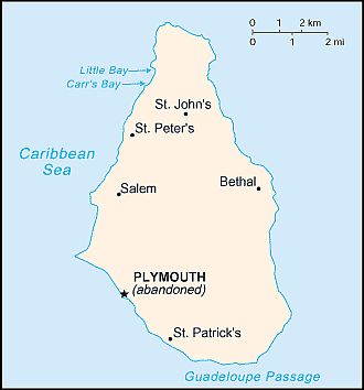 Mapa - Montserrat