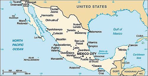 Mapa - México