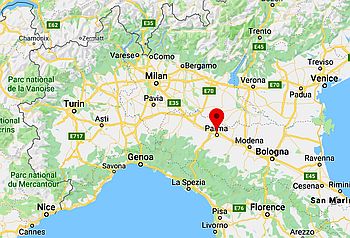 Parma, donde se ubica