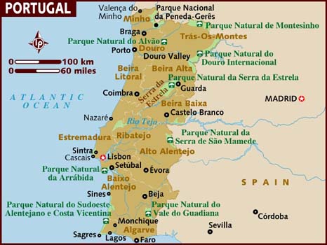 Mapa - Portugal