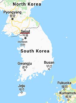 Seúl, donde se ubica