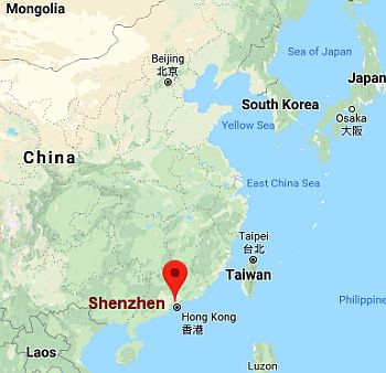 Shenzhen, donde está