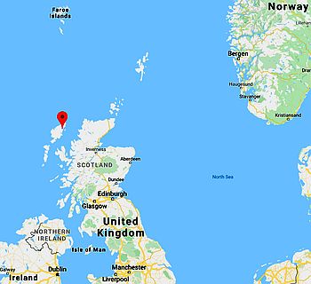 Stornoway, ubicación en el mapa