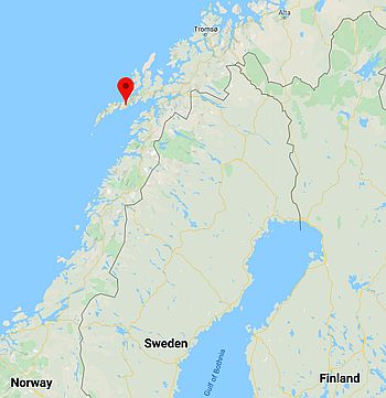 Svolvær, ubicación en el mapa
