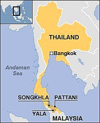 Songkhla, donde está