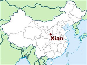 Xian, donde está
