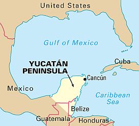 Yucatán, donde está
