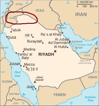 Arabia Saudita, clima del desierto sirio