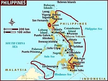 Filipinas - áreas con clima ecuatorial