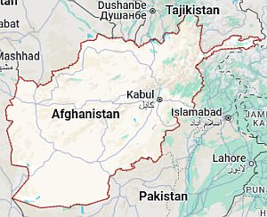 Bamyan, posición en el mapa