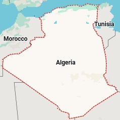 Annaba, posición en el mapa