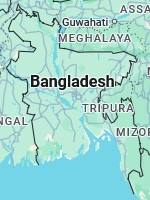 Barisal, posición en el mapa
