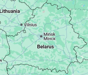 Vitebsk, posición en el mapa
