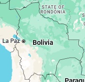 Cobija, posición en el mapa