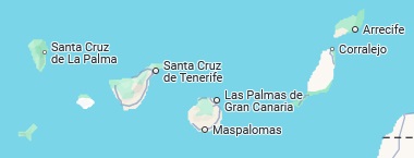 El Hierro, posición en el mapa