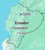 Ambato, posición en el mapa