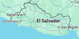 Santa Ana, posición en el mapa